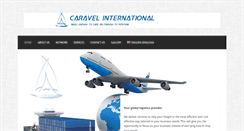 Desktop Screenshot of caravel.be